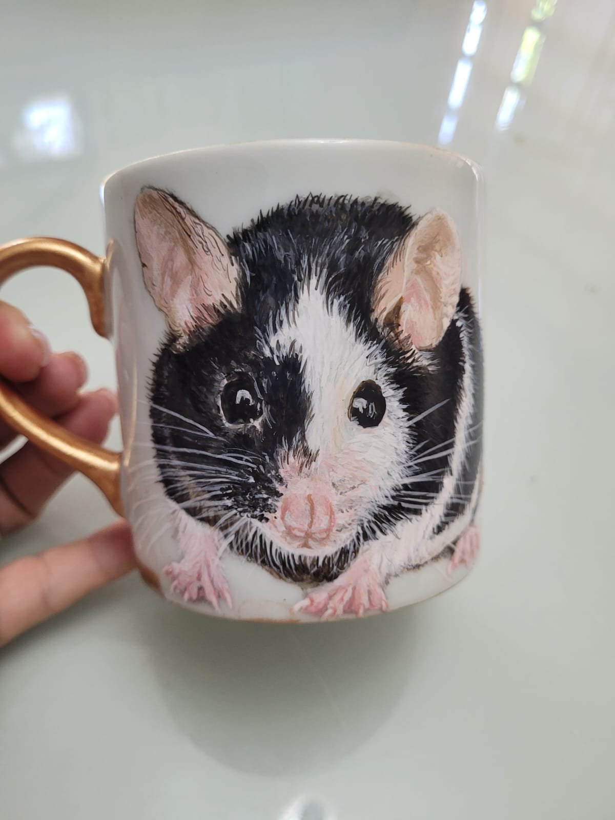 caneca ratinho fofo